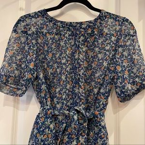 ⭐️Vintage Blue Day Dress ⭐️